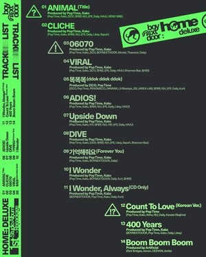 보이넥스트도어, 신보 타이틀곡은 ‘ANIMAL’..14개 트랙 수록