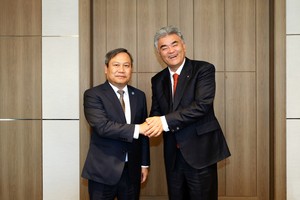 Daewoo E&C chief meets Hanoi mayor, vows to expand Vietnam investment in new towns, infrastructure, energy
