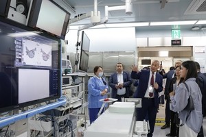 Uzbek delegation studies Korea University Ansan Hospital for new hospital blueprint
