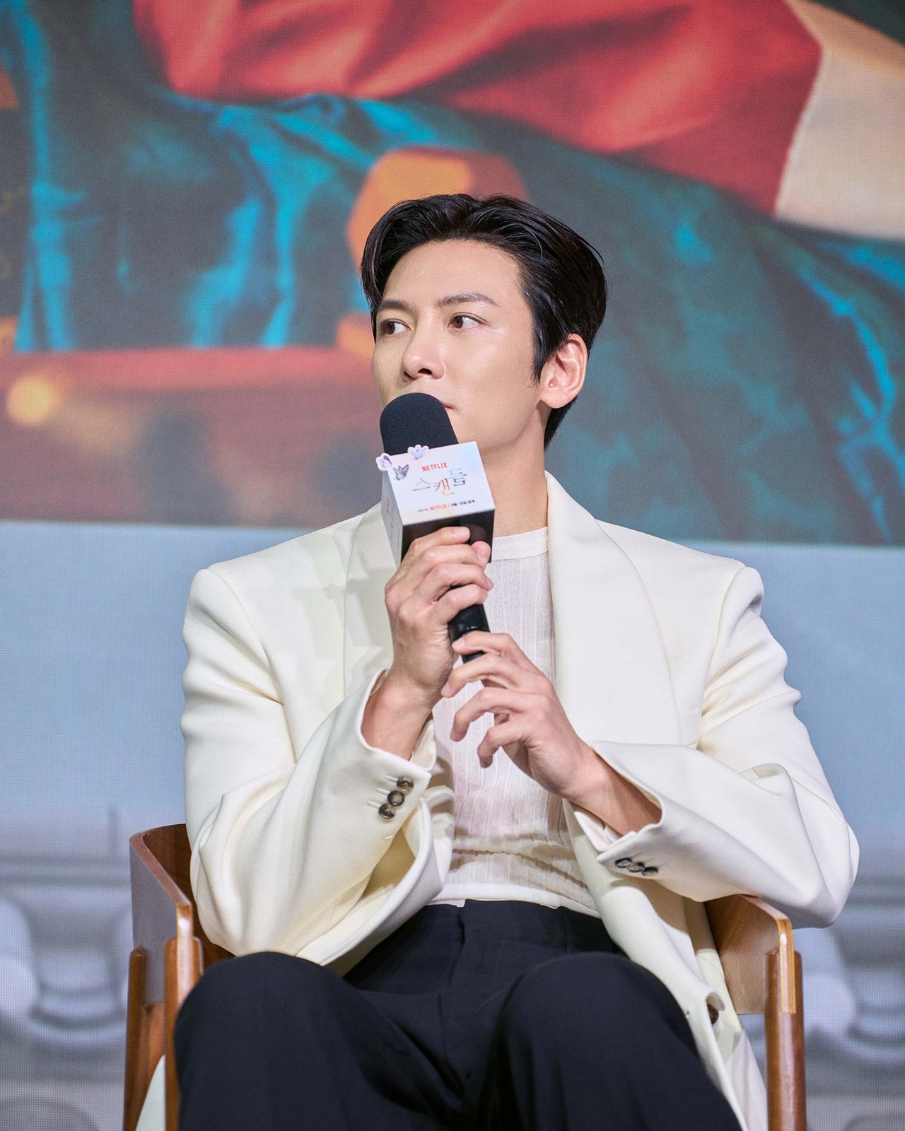 Ji Chang-wook speaks during a press event in Seoul on Wednesday. (Netflix)