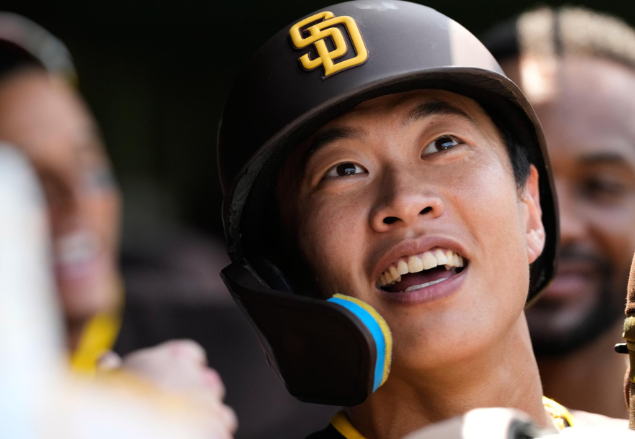 Song Sung-mun of the San Diego Padres    (AP-Yonhap)