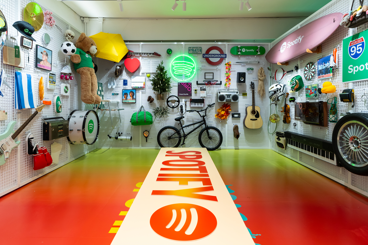 Mix Room at Spotify House Seoul in Seongsu-dong (Spotify Korea)