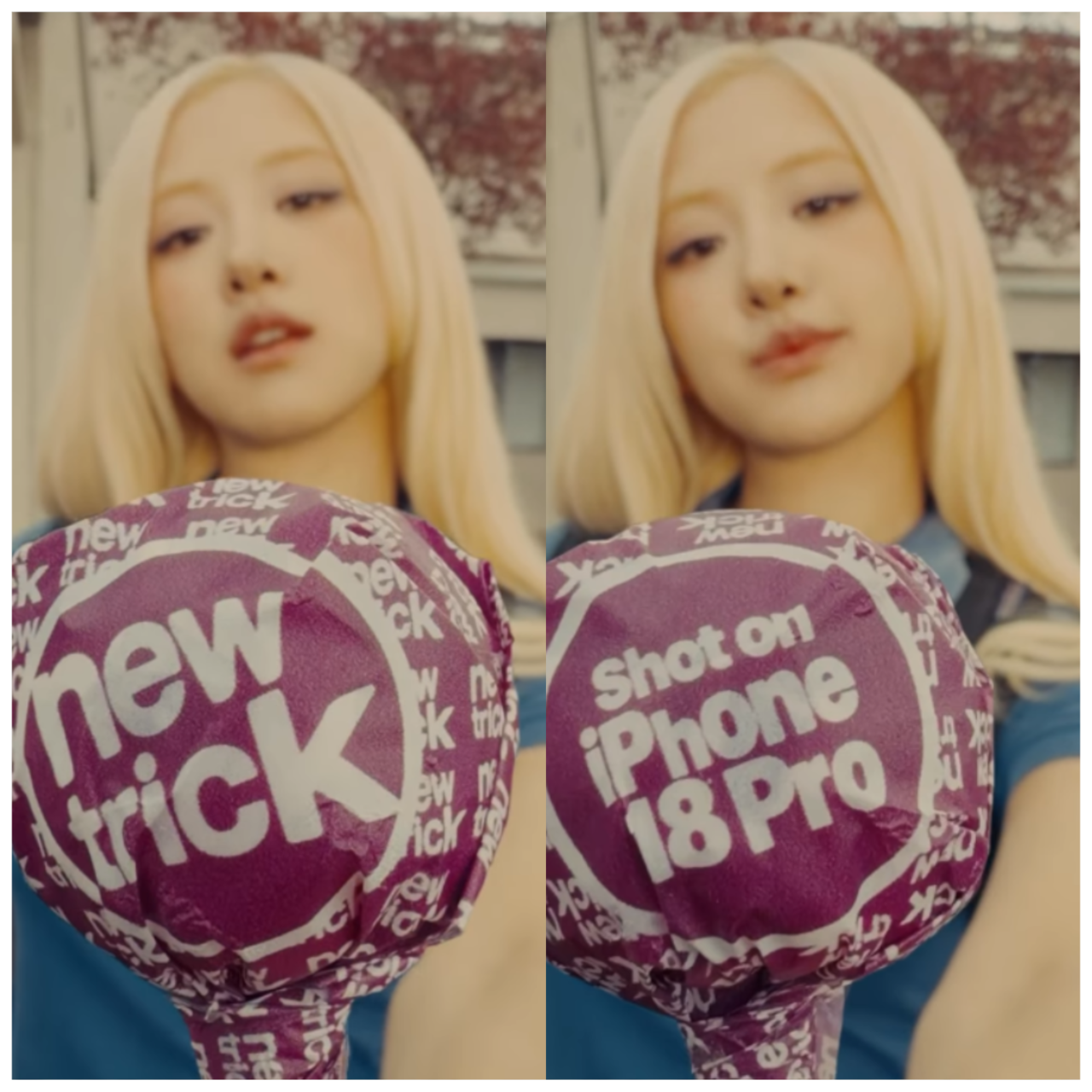 Blackpink's Rose unveils a teaser for the new song "New Trick" with Apple on Thursday. (@roses_are_rosie, Instagram)