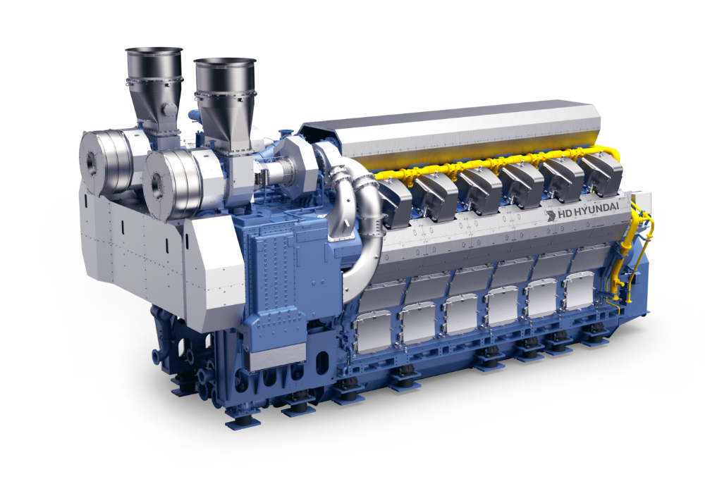 HD Hyundai Heavy Industries’ land-based power engine model, the HiMSEN H54GV (HD Hyundai Heavy Industries)