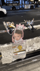 Fan culture or public nuisance? Doll-covered railings outside HYBE headquarters irk residents