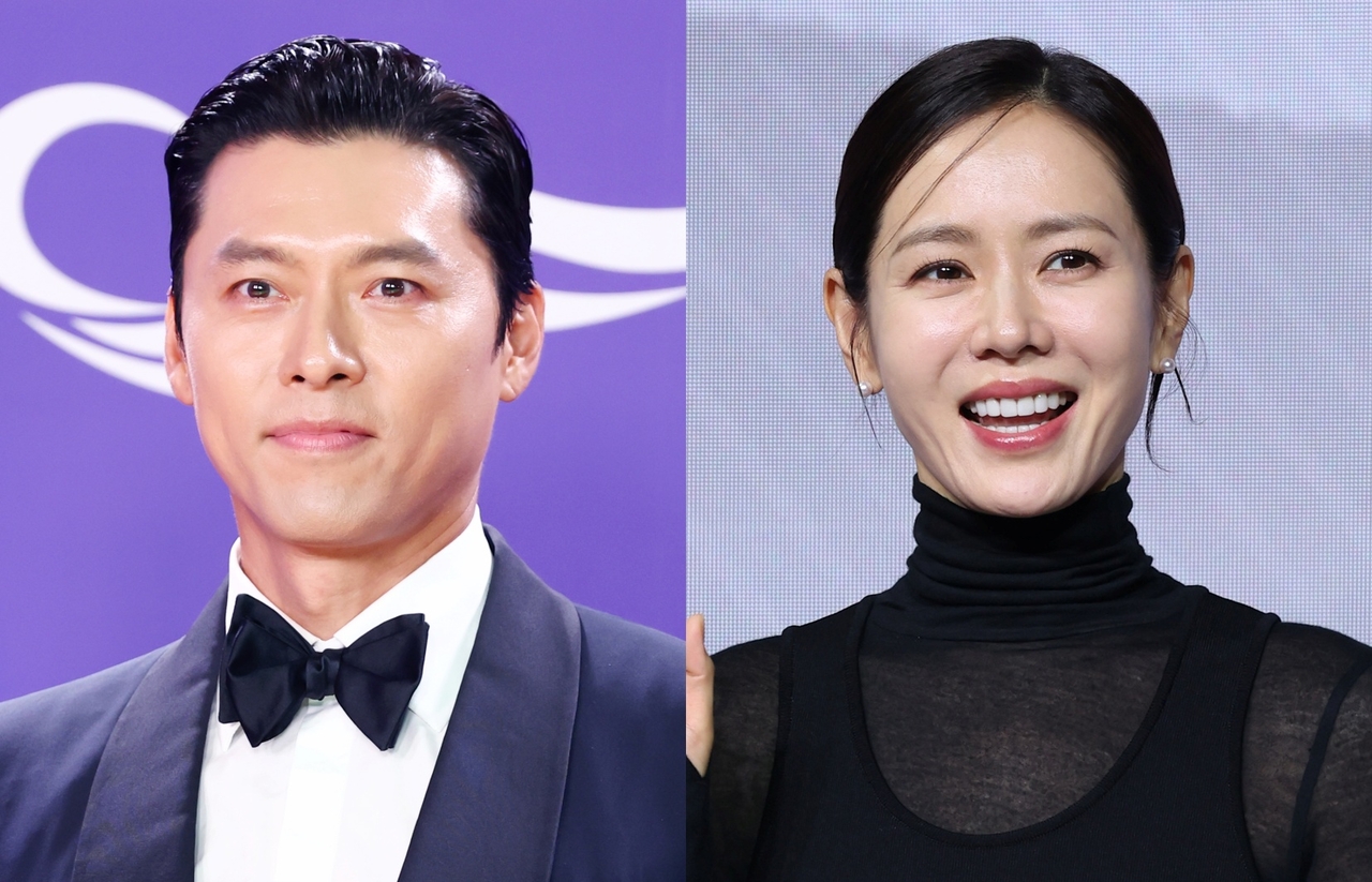 Actors Hyun Bin and Son Ye-jin. [Yonhap]