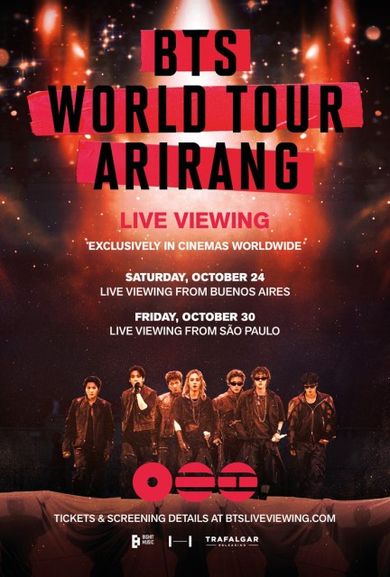 BTS’ South American shows to be shown in cinemas worldwide