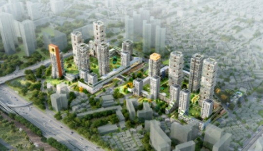 자양4동 A구역 조감도