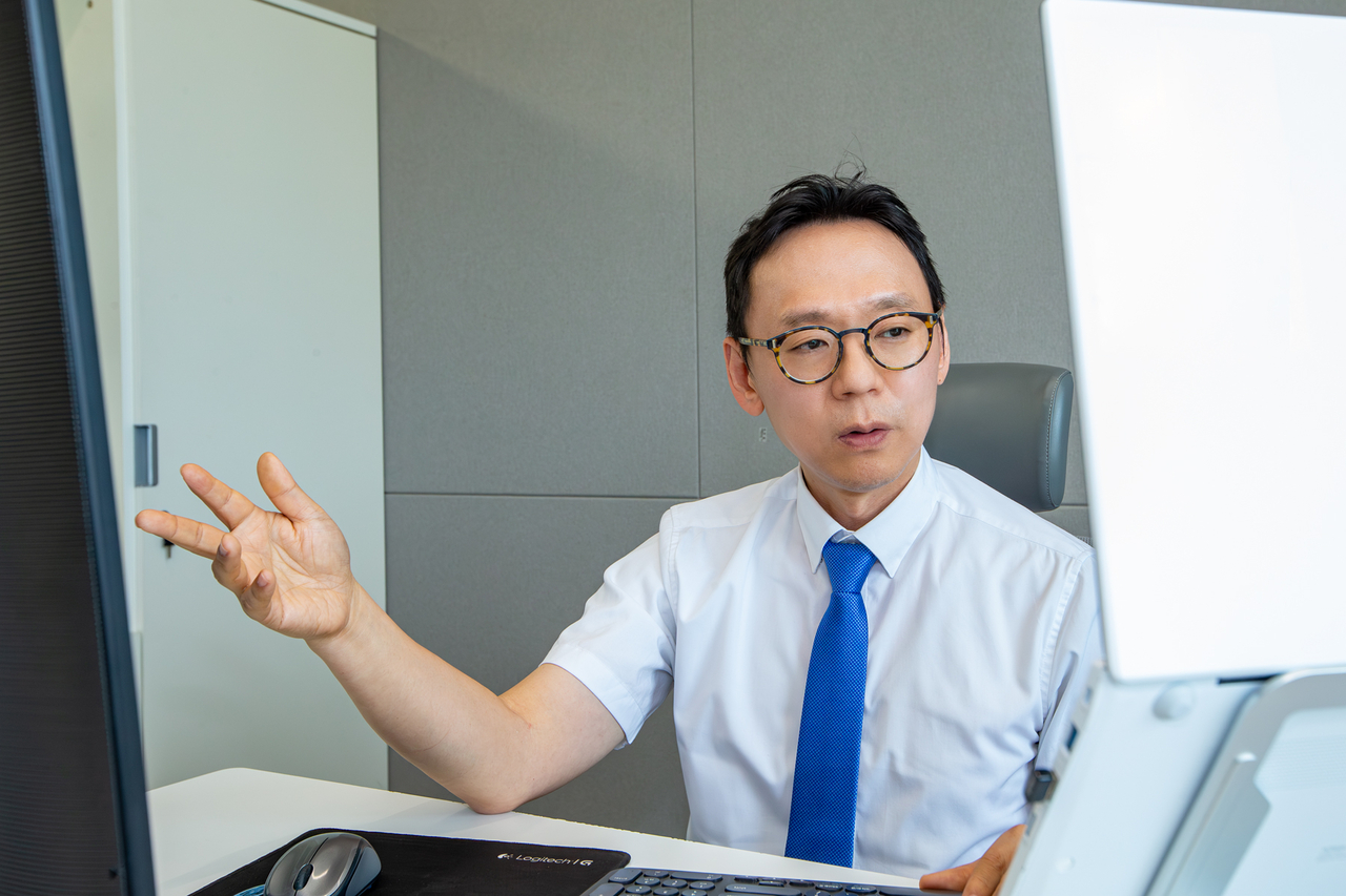Lee Jin-hyung, head of KT Corp's AX Business Division. [KT Corp]