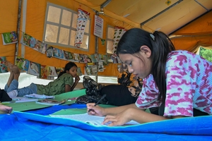 Children in flood-hit Nepal grapple with loss, cling to hope