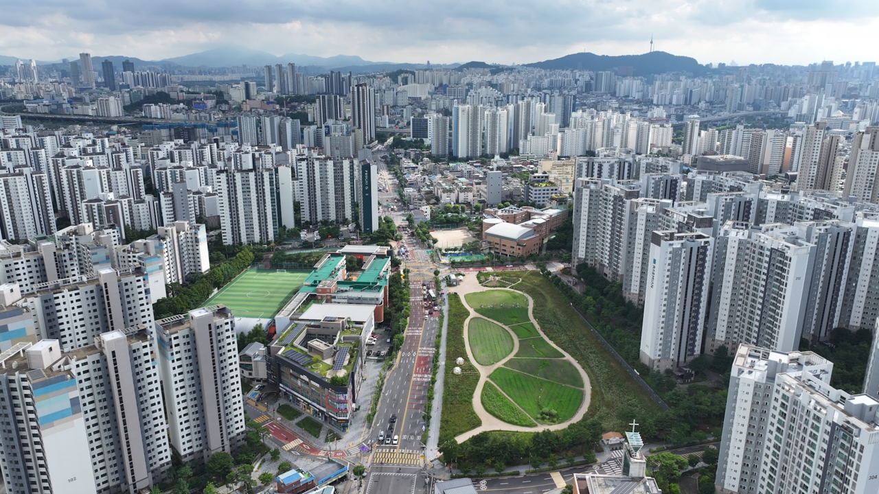 서울 동대문구 답십리동 일대 아파트 단지 전경. [헤럴드DB]
