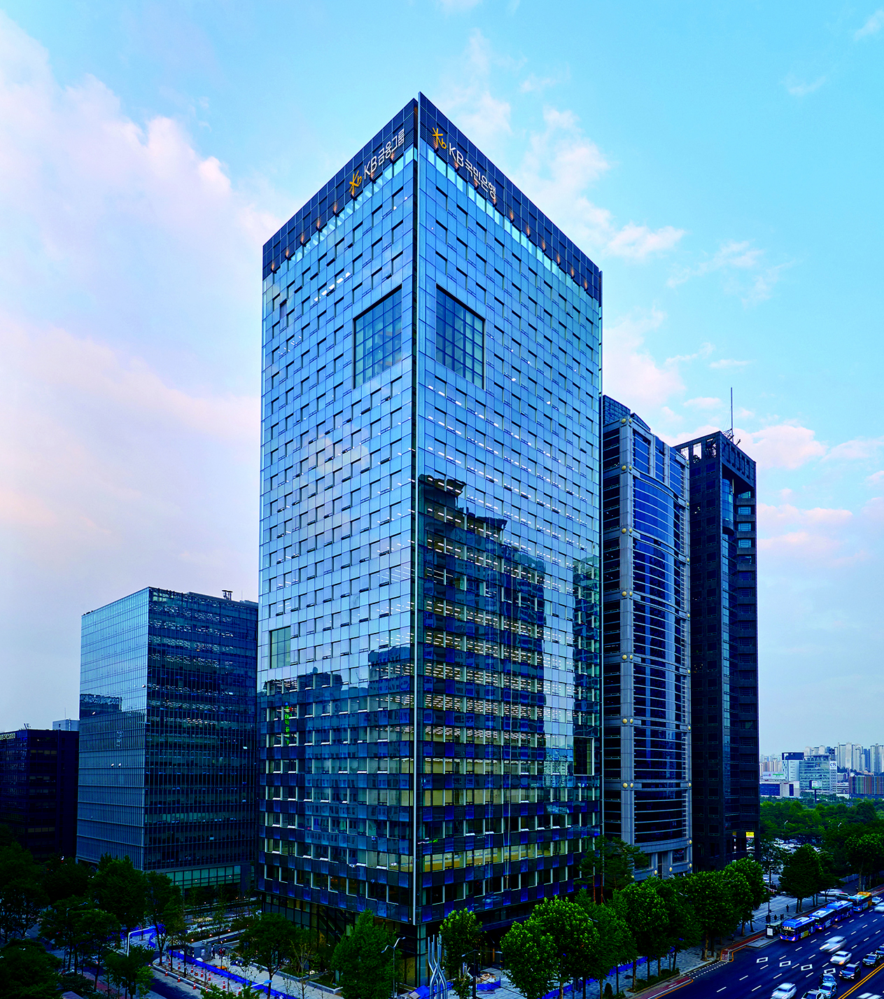 KB Financial Group headquarters. [Provided by KB Financial]