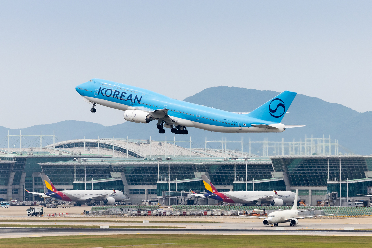 대한항공 B747-8i 항공기 [대한항공 제공]