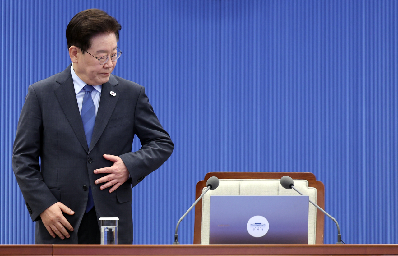 President Lee Jae Myung. [Yonhap]