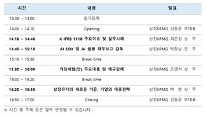 Samjong KPMG to hold financial strategy seminar for North and South Gyeongsang firms in October