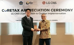 LG CNS wins recognition for Indonesia’s Coretax platform