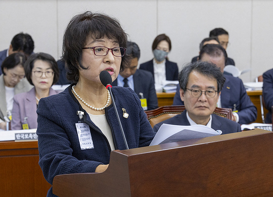 Park Ji-hyang, chairperson of the Northeast Asian History Foundation (Yonhap)