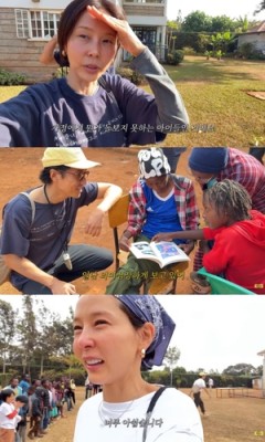 김나영, ♥마이큐·두 子와 케냐 선교 활동 중 울컥..“이런 건지 몰랐다”(‘노필터티비’)
