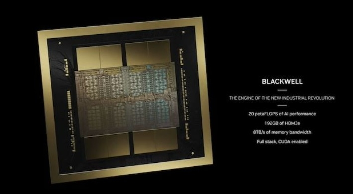 Nvidia's Blackwell AI chip. [Nvidia website]