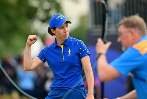 Team Europe regains Solheim Cup from the United States as Ciganda seals victory