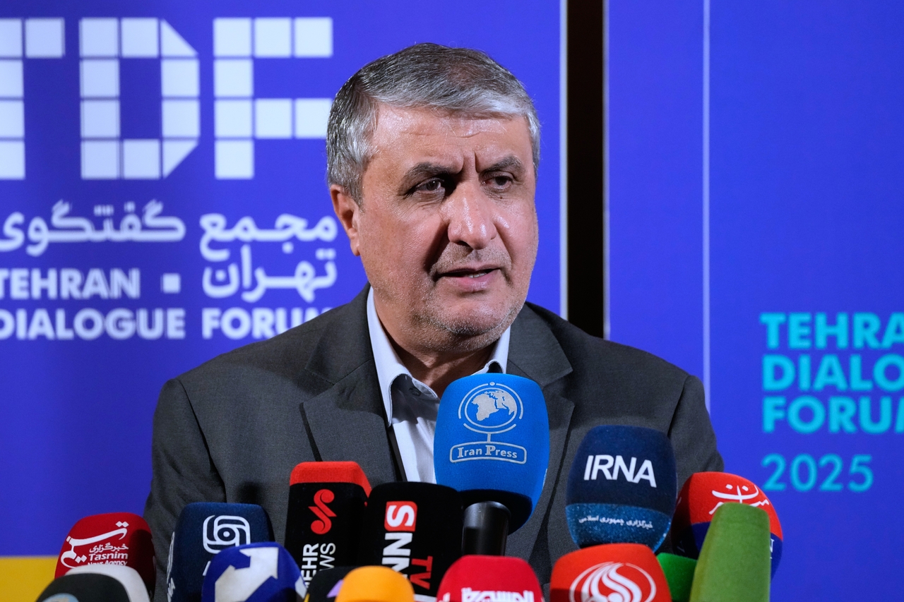 Head of Iran's Atomic Energy Organization Mohammad Eslami (AP-Yonhap)