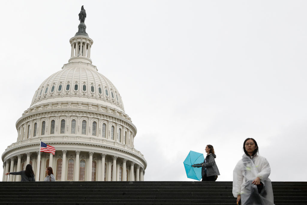 The US Capitol building is seen in Washington. [Getty Images]