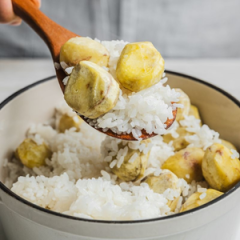 Chestnut rice