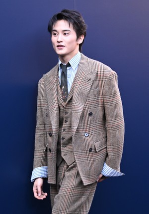 [포토] 마크 ‘가을에는 체크무늬’