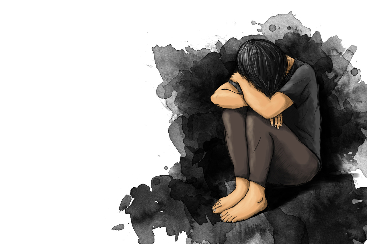 Illustration of depression (123rf)