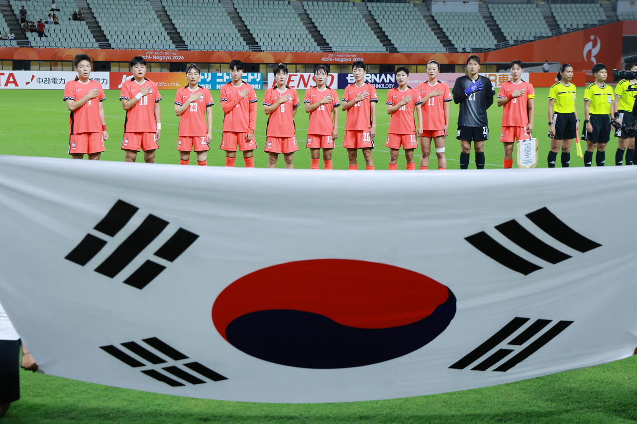 South Korean women's national soccer team (Yonhap)