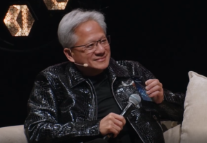 Jensen Huang spotted using Samsung's newest Galaxy Z Fold8 during call with Trump