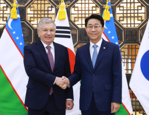 Assembly speaker meets Uzbek president, vows to deepen 'special strategic partnership'