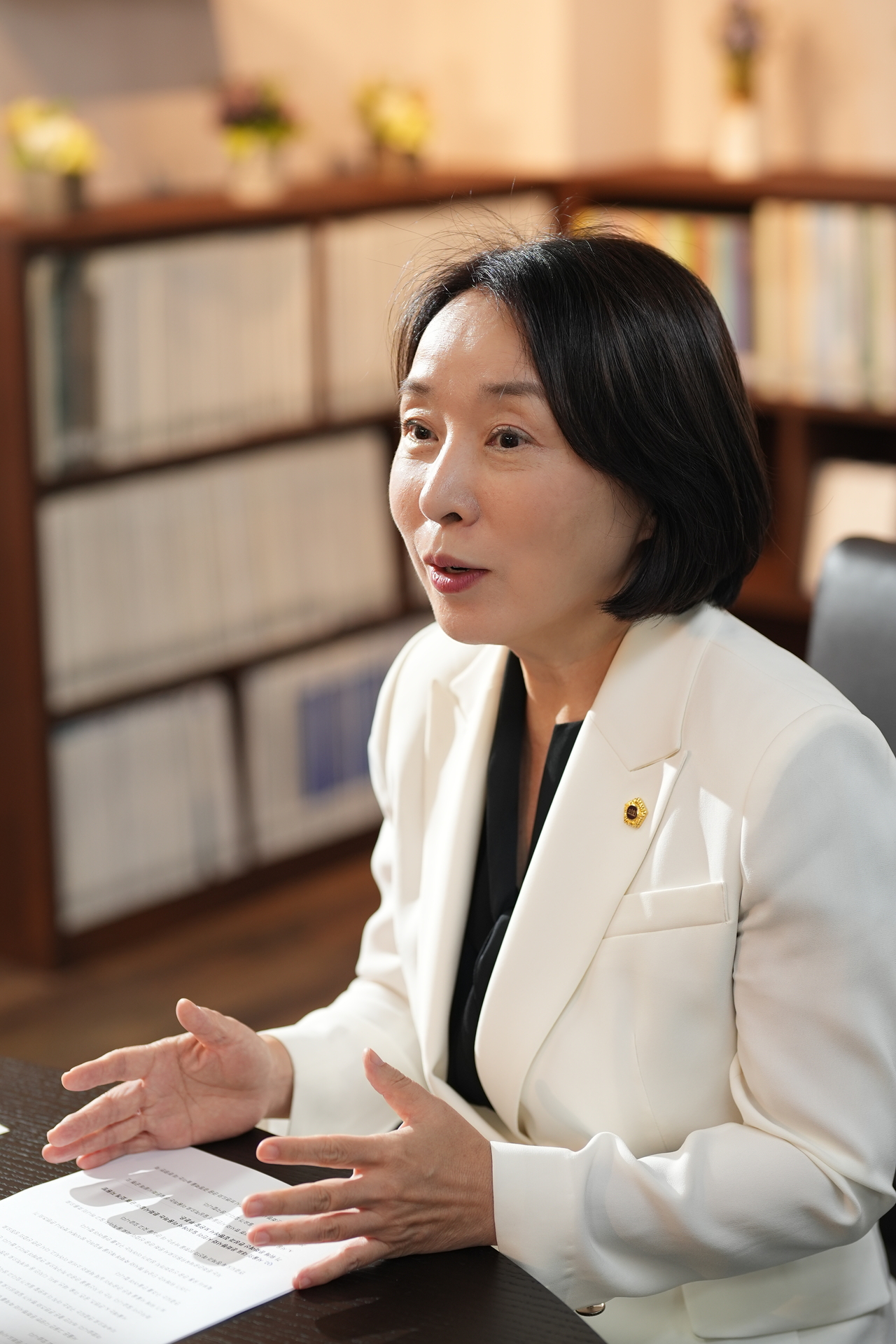 민경희 서울시의원이 14일 헤럴드경제와의 인터뷰에서 문화·패션·관광을 연계한 서울의 문화산업 경쟁력 강화 방안을 설명하고 있다. 양정원 기자
