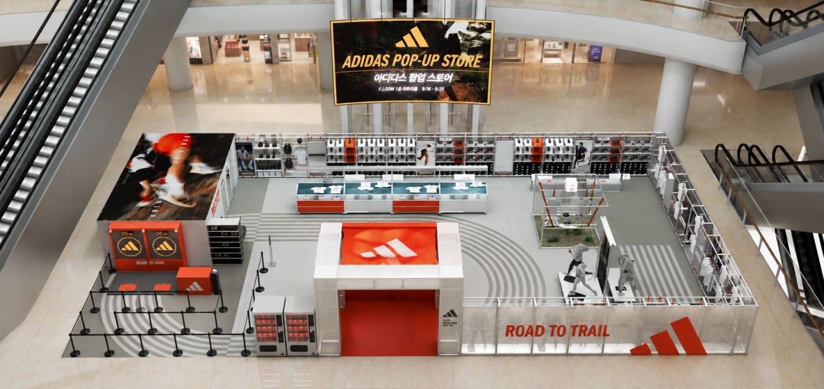 A rendering of the 'Seoul 100K' pop-up store to be held at the atrium on the first floor of Lotte World Mall in Jamsil, Songpa-gu, Seoul [Lotte Department Store]