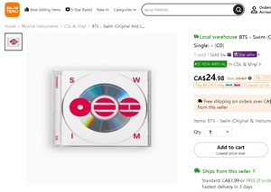BTS 'SWIM' CDs sold illegally on Temu, professor says