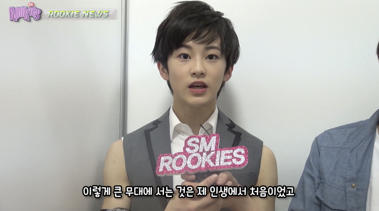 Mark is seen in an SM Rookies video posted in May 2015. (YouTube @SMTOWN)