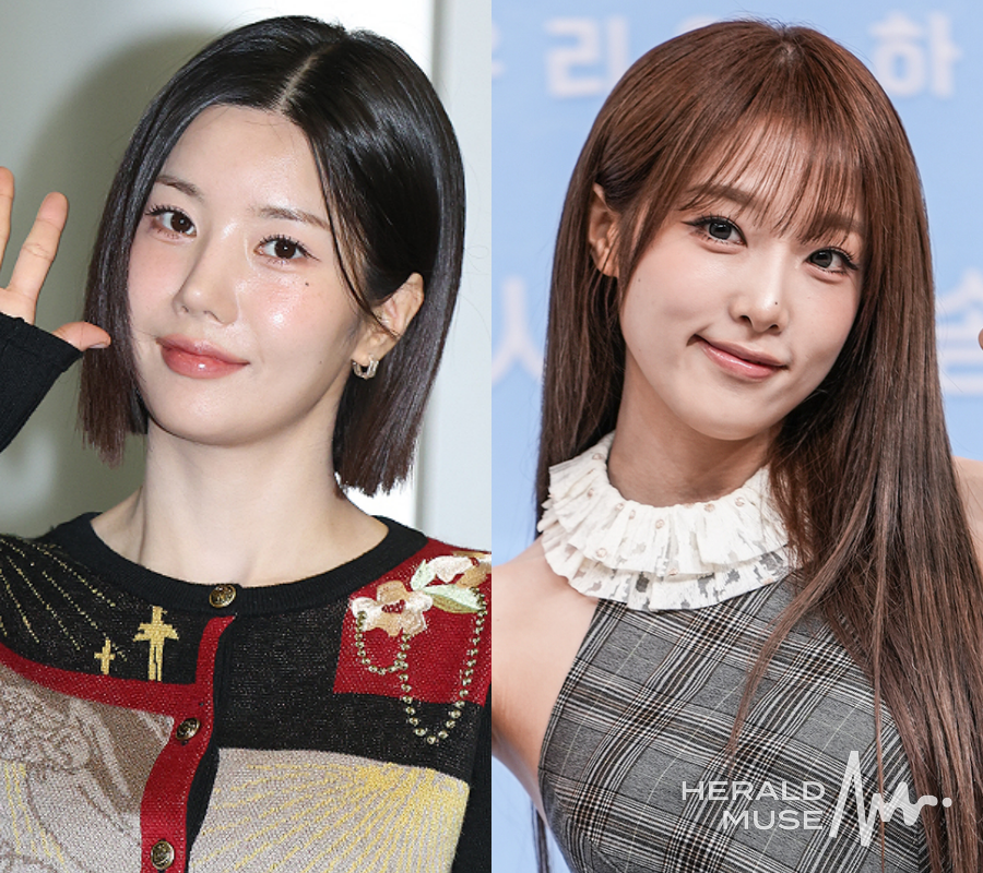 권은비·최예나/사진=헤럴드뮤즈DB