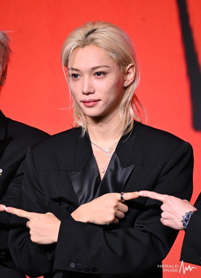Stray Kids’ Felix (Yoon Byung-chan/Herald Muse)