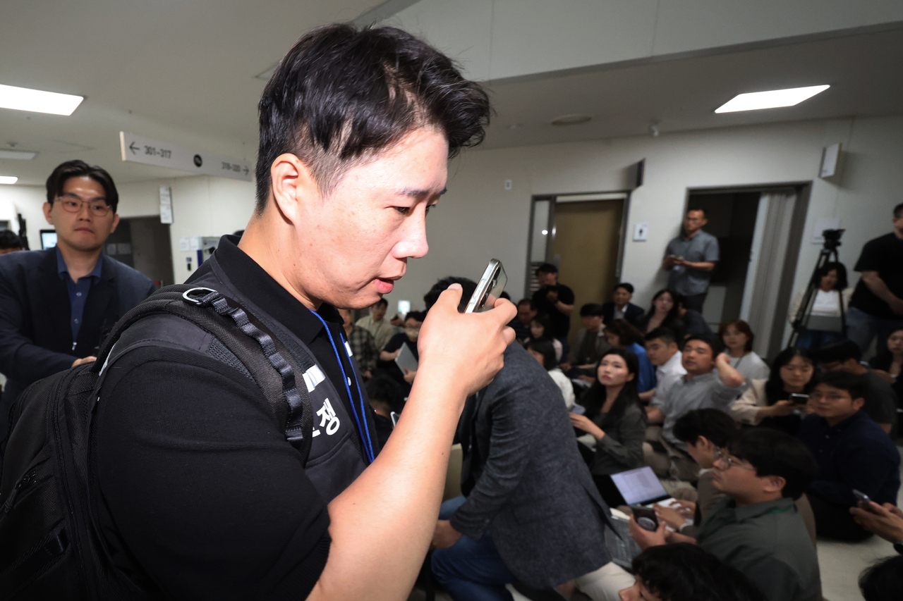 Choi Seung-ho, chairman of the Samsung Electronics branch of the Samsung Group's cross-enterprise labor union [Newsis]