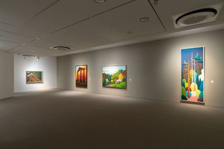View of "Highlights of Modern Painting: Portraits of an Era" at Global Sae-A Art Space in Gangnam, Seoul (Global Sae-A Art Space)
