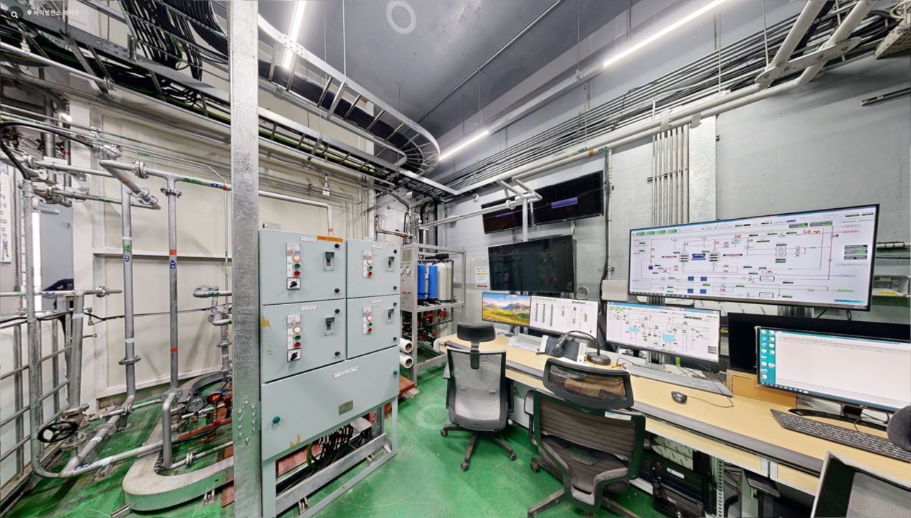 Hydrogen production equipment at KRISO’s wave energy test site off Jeju Island (KRISO)
