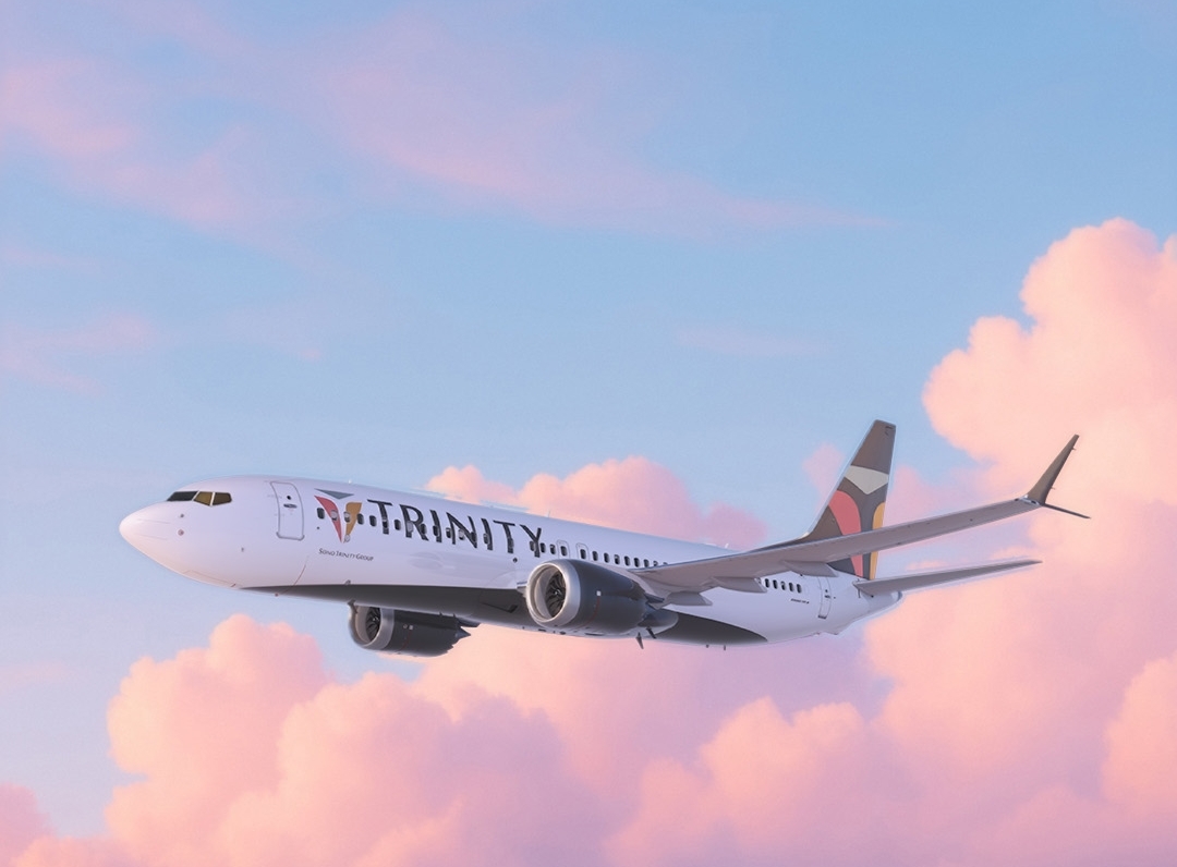 A Trinity Airways passenger aircraft [Trinity Airways]