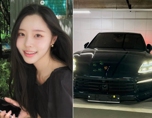 개그맨 박성광의 아내 이솔이가 사고로 당분간 운전을 할 수 없게 됐다고 밝혔다. [인스타그램]