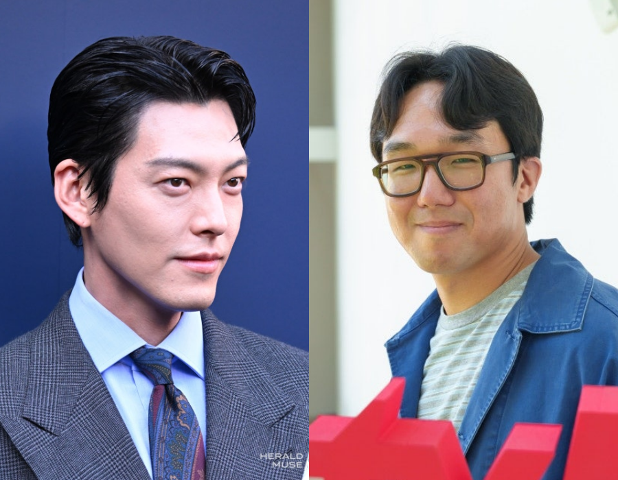 김우빈, 함승훈 PD/사진=윤병찬 기자, tvN