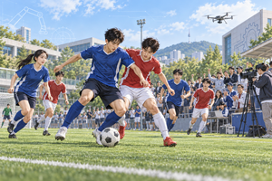 Korea Polytechnics holds inaugural chairman's cup soccer tournament across 40 campuses