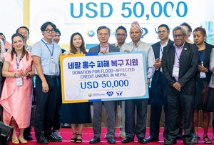 Credit unions donate $50,000 for Nepal flood relief