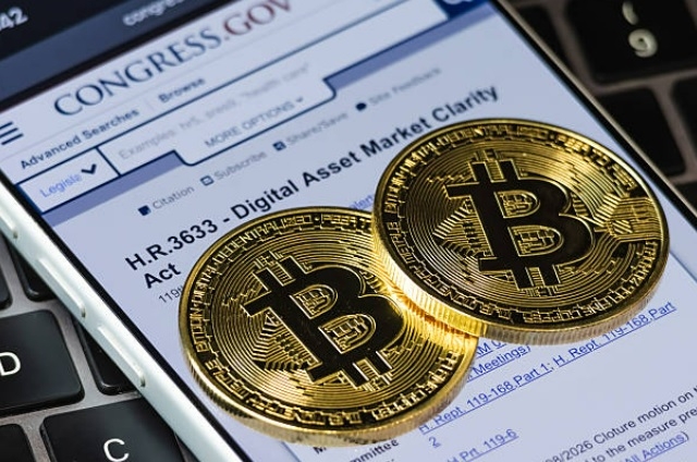 The US Senate has blocked the Clarity Act, a bill that would have established a regulatory framework for the cryptocurrency market. [Getty Images]
