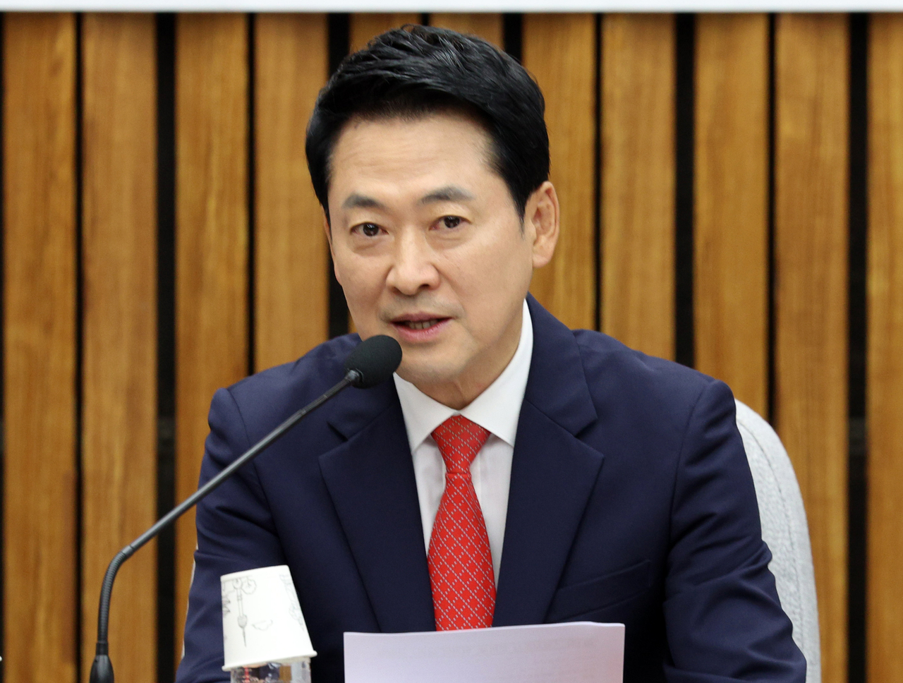 장동혁 국민의힘 대표 [뉴시스]