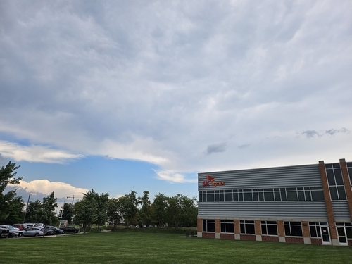 SK hynix's temporary office in Indiana (Yonhap)