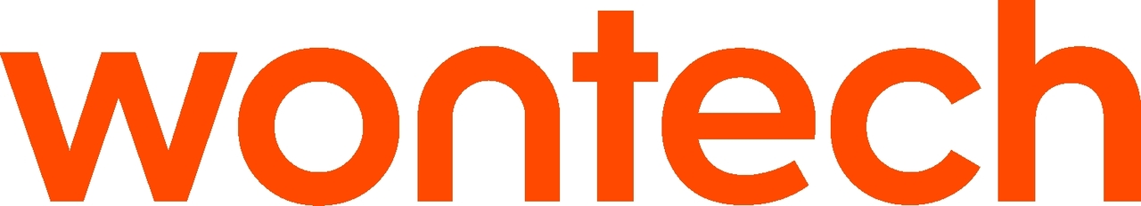 The corporate identity logo of Wontech. [Provided by Wontech]